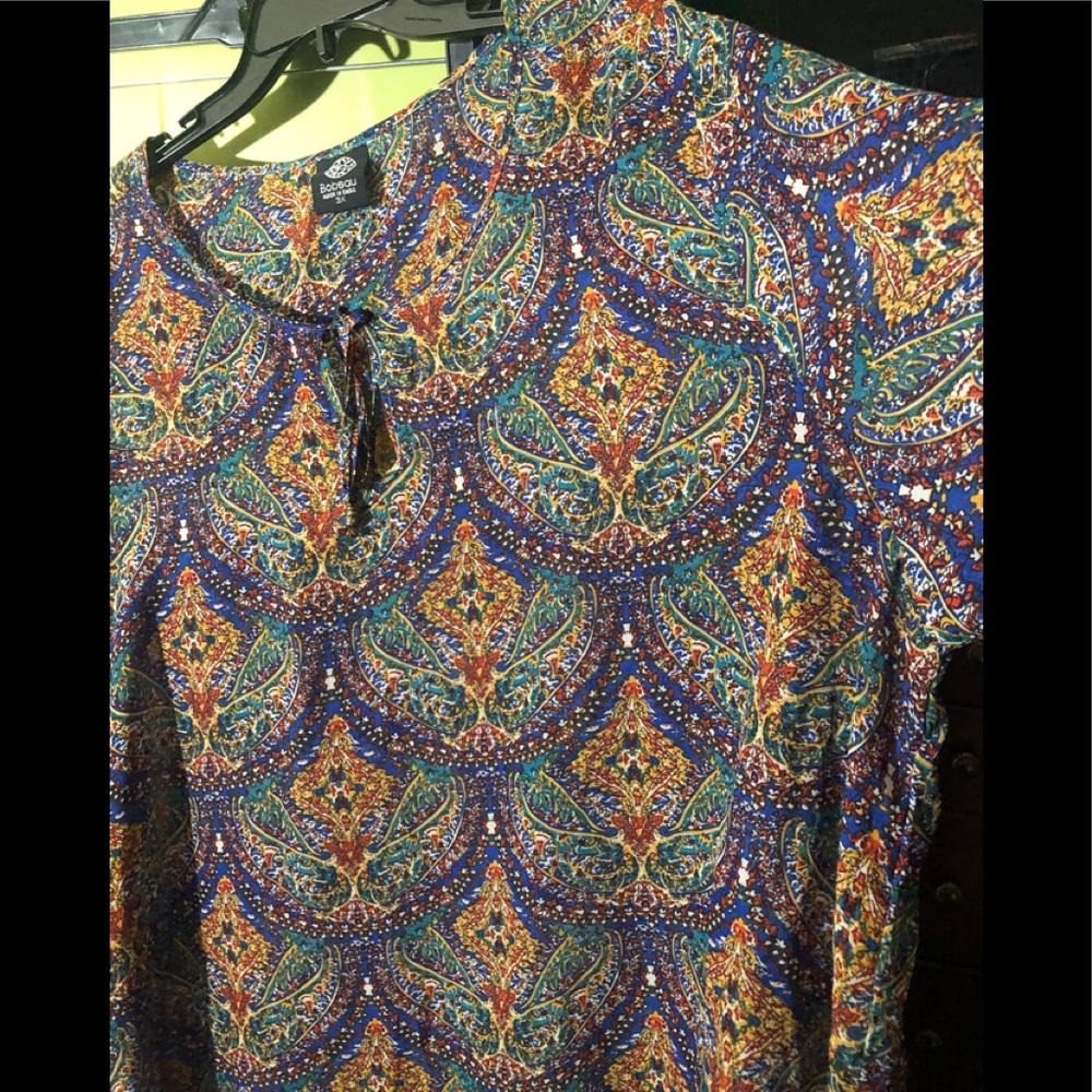 Sheer tunic or cover up